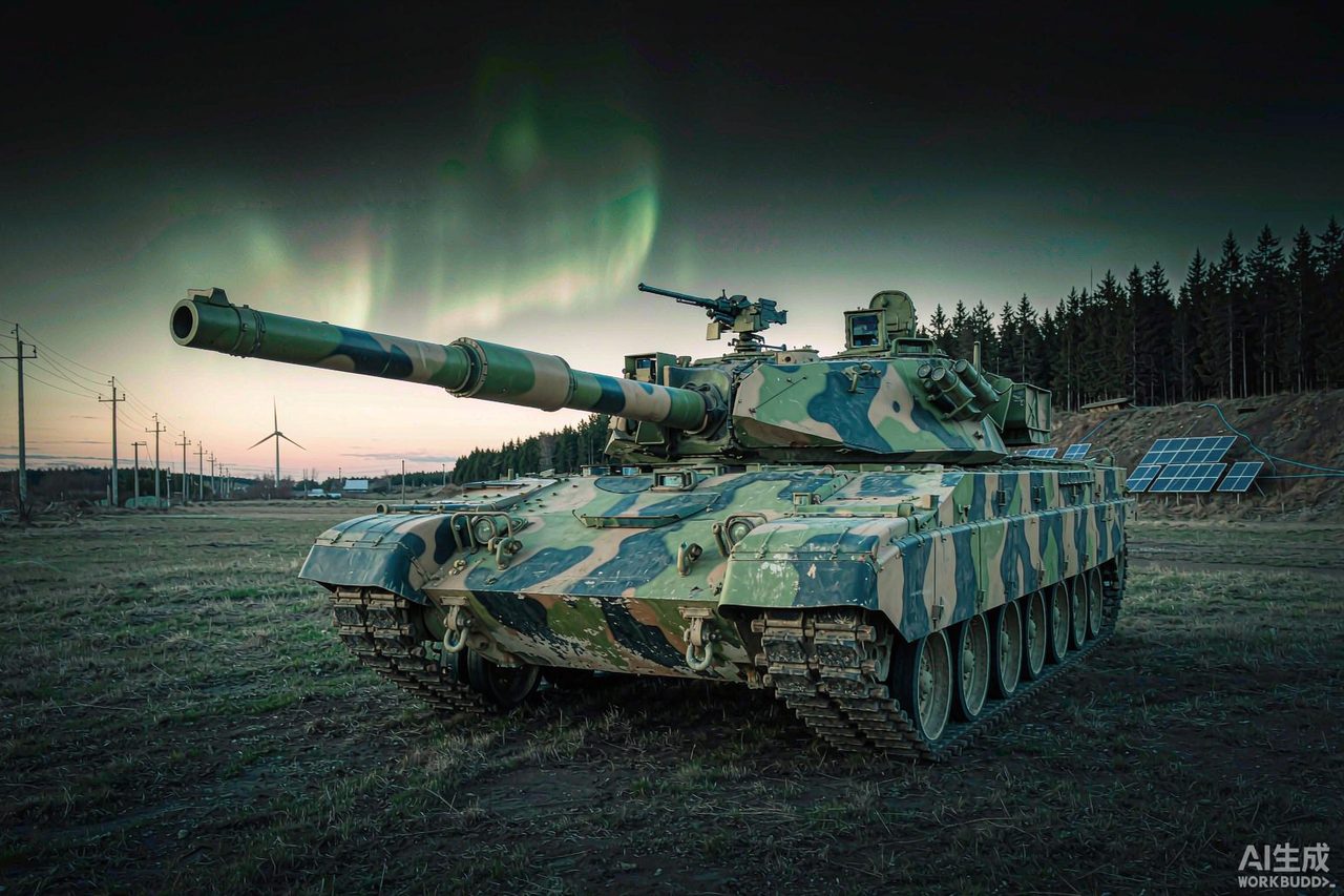 Do you know? The tank that sips sunlight — and what energy resilience means off the battlefield